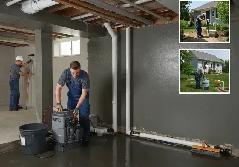 Basement Waterproofing and Flood Prevention process in San Fernando, CA